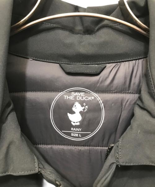 save the duck（セイブ ザ ダック）SAVE THE DUCK (セイブ ザ ダック) 中綿フーデッドコート グレー サイズ:SIZE Lの古着・服飾アイテム