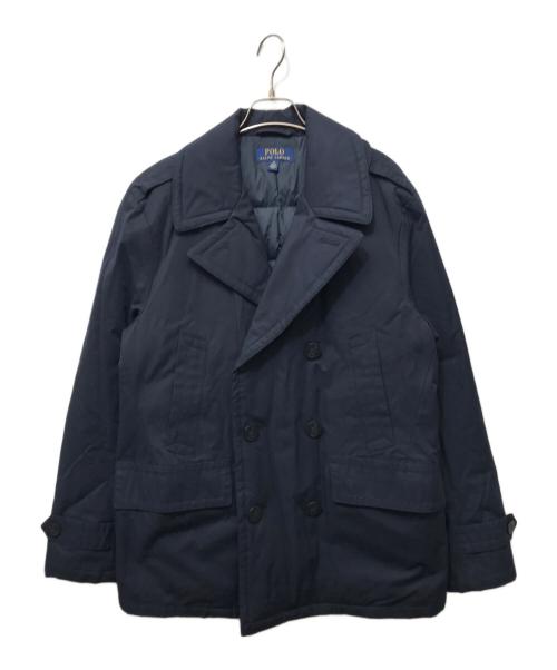 POLO RALPH LAUREN（ポロ・ラルフローレン）POLO RALPH LAUREN (ポロ・ラルフローレン) ダウンPコート ネイビー サイズ:Mの古着・服飾アイテム