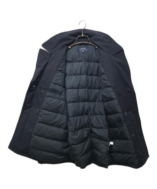 POLO RALPH LAUREN（ポロ・ラルフローレン）POLO RALPH LAUREN (ポロ・ラルフローレン) ダウンPコート ネイビー サイズ:Mの古着・服飾アイテム