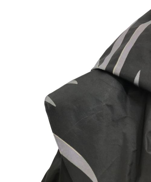 UNDERCOVER（アンダーカバー）UNDERCOVER (アンダーカバー) 転写ウェザーフード付ノーカラーショートモッズコート ブラック サイズ:2の古着・服飾アイテム