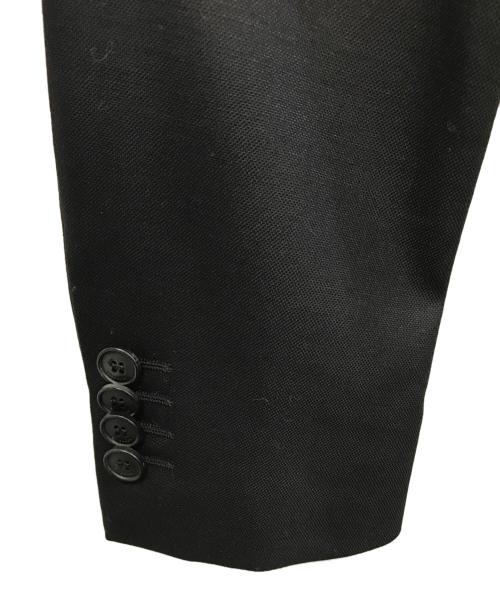 GIVENCHY（ジバンシィ）GIVENCHY (ジバンシィ) ジップデザイン2Bジャケット ブラック サイズ:SIZE 44の古着・服飾アイテム