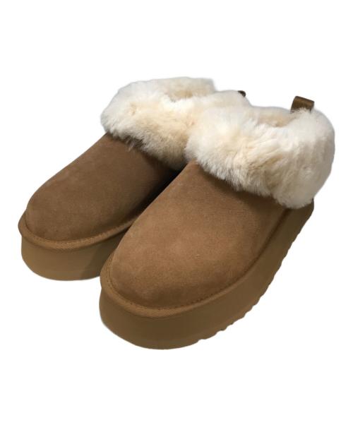 UGG（アグ）UGG (アグ) Tazzelle プラットフォームシューズ ベージュ サイズ:5の古着・服飾アイテム