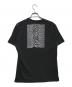 RAF SIMONS (ラフシモンズ) JOY DIVISION プリントTシャツ ブラック サイズ:M：13000円