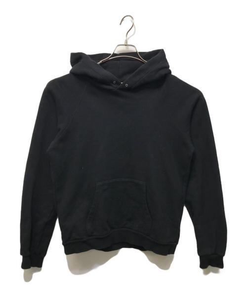 CELINE（セリーヌ）CELINE (セリーヌ) バックロゴプルオーバーパーカー ブラック サイズ:SIZE Mの古着・服飾アイテム