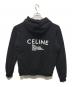 CELINE (セリーヌ) バックロゴプルオーバーパーカー ブラック サイズ:SIZE M：23000円