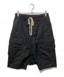 RICK OWENS（リックオウエンス）の古着「サルエルカーゴパンツ」｜ブラック