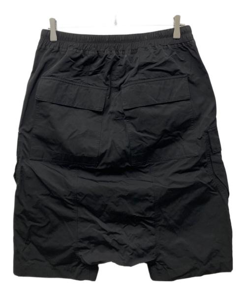 RICK OWENS（リックオウエンス）RICK OWENS (リックオウエンス) サルエルカーゴパンツ ブラック サイズ:48の古着・服飾アイテム