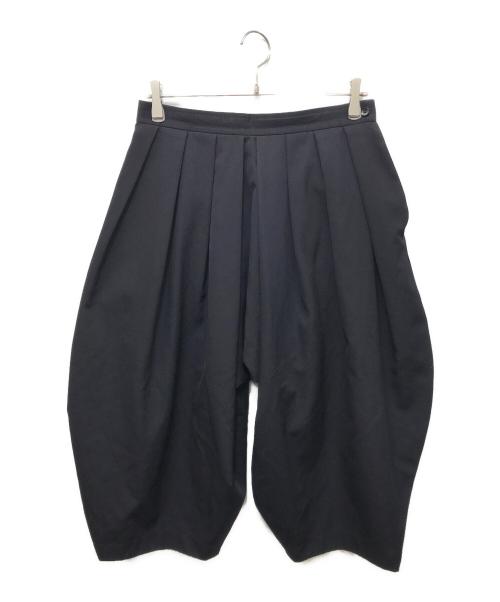 COMME des GARCONS COMME des GARCONS（コムデギャルソン コムデギャルソン）COMME des GARCONS COMME des GARCONS (コムデギャルソン コムデギャルソン) タックサルエルパンツ ネイビー サイズ:Mの古着・服飾アイテム