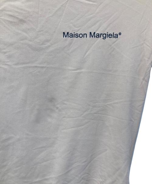 MM6 Maison Margiela（エムエムシックスメゾンマルジェラ）MM6 Maison Margiela (エムエムシックスメゾンマルジェラ) ロゴプリントボディスーツ ベージュ サイズ:Sの古着・服飾アイテム