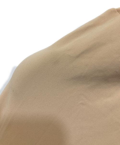 MM6 Maison Margiela（エムエムシックスメゾンマルジェラ）MM6 Maison Margiela (エムエムシックスメゾンマルジェラ) ロゴプリントボディスーツ ベージュ サイズ:Sの古着・服飾アイテム