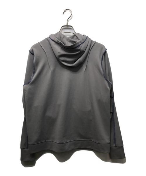 san san gear（サンサンギア）SAN SAN GEAR (サンサンギア) OVERLOCK MESH ZIP-UP グレー サイズ:SIZE 2の古着・服飾アイテム