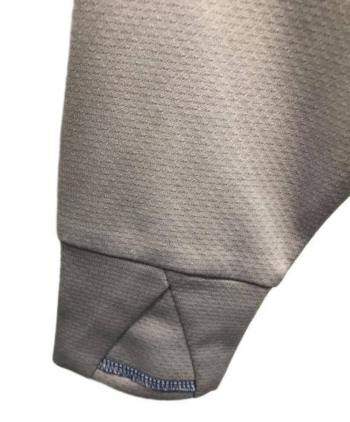 san san gear（サンサンギア）SAN SAN GEAR (サンサンギア) OVERLOCK MESH ZIP-UP グレー サイズ:SIZE 2の古着・服飾アイテム