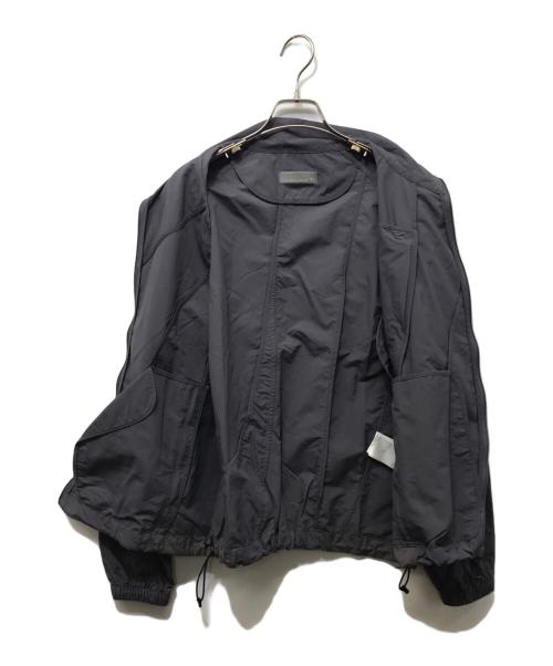 san san gear（サンサンギア）SAN SAN GEAR (サンサンギア) ジップアップナイロンジャケット グレー サイズ:SIZE 1の古着・服飾アイテム