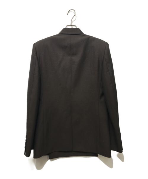 JOHN LAWRENCE SULLIVAN（ジョン ローレンス サリバン）JOHN LAWRENCE SULLIVAN (ジョン ローレンス サリバン) MOHAIR WOOL FLY FLONT DOUBLEBREASTED JACKET ブラウン サイズ:SIZE 44の古着・服飾アイテム