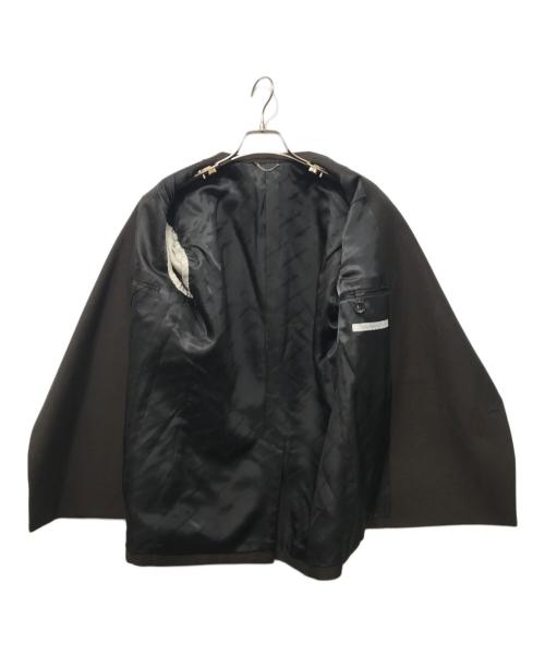 JOHN LAWRENCE SULLIVAN（ジョン ローレンス サリバン）JOHN LAWRENCE SULLIVAN (ジョン ローレンス サリバン) MOHAIR WOOL FLY FLONT DOUBLEBREASTED JACKET ブラウン サイズ:SIZE 44の古着・服飾アイテム