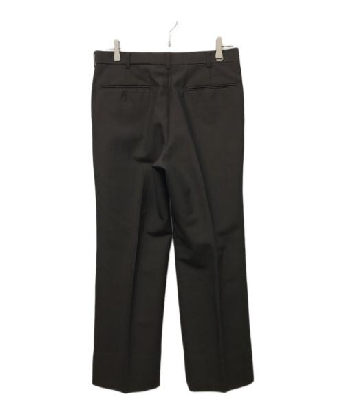 JOHN LAWRENCE SULLIVAN（ジョン ローレンス サリバン）JOHN LAWRENCE SULLIVAN (ジョン ローレンス サリバン) MOHAIR WOOL STRAIGHT TROUSERS ブラウン サイズ:46の古着・服飾アイテム