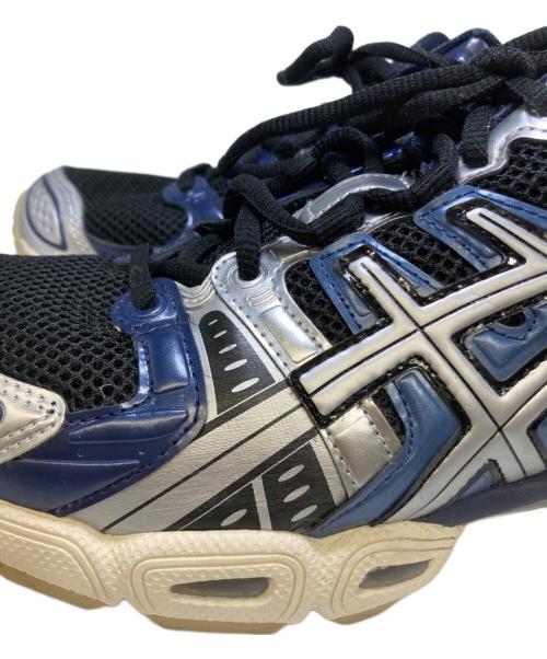 asics（アシックス）asics (アシックス) GEL-NIMBUS 9 ブルー×シルバー サイズ:27.5cmの古着・服飾アイテム