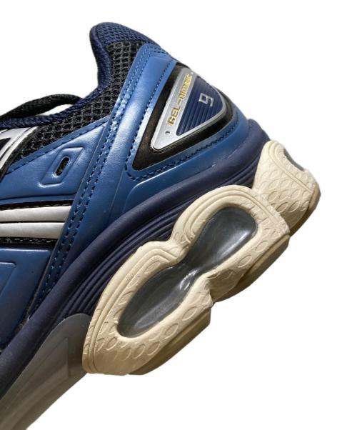 asics（アシックス）asics (アシックス) GEL-NIMBUS 9 ブルー×シルバー サイズ:27.5cmの古着・服飾アイテム