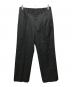 AURALEE（オーラリー）の古着「WOOL KIDMOHAIR GABARDINE WIDE SLACKS」｜ダークグリーン