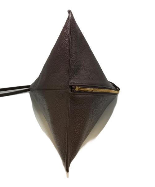 PORTER（ポーター）PORTER (ポーター) LOUVRE レザーポーチ ブラウンの古着・服飾アイテム