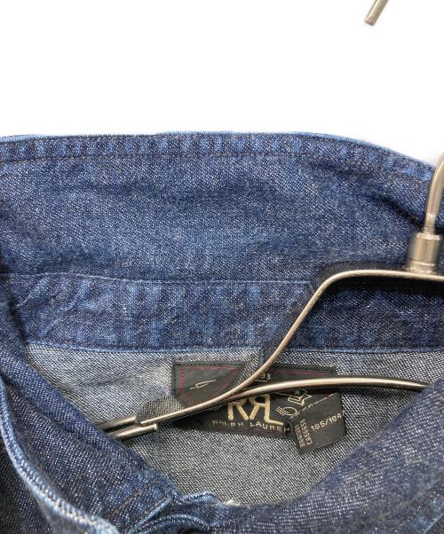 RRL（ダブルアールエル）RRL (ダブルアールエル) デニムシャツ インディゴ サイズ:XLの古着・服飾アイテム