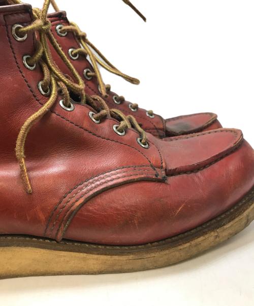 RED WING（レッドウィング）RED WING (レッドウィング) 半円犬タグ アイリッシュセッターワークブーツ ブラウン サイズ:9Eの古着・服飾アイテム