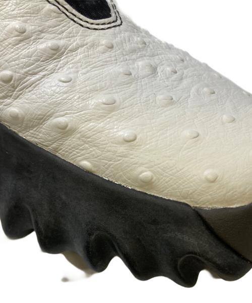 OAKLEY（オークリー）OAKLEY (オークリー) FACTORY TEAM OSTRICH CHOP SAW MULE ホワイト×ブラック サイズ:SIZE 27cmの古着・服飾アイテム