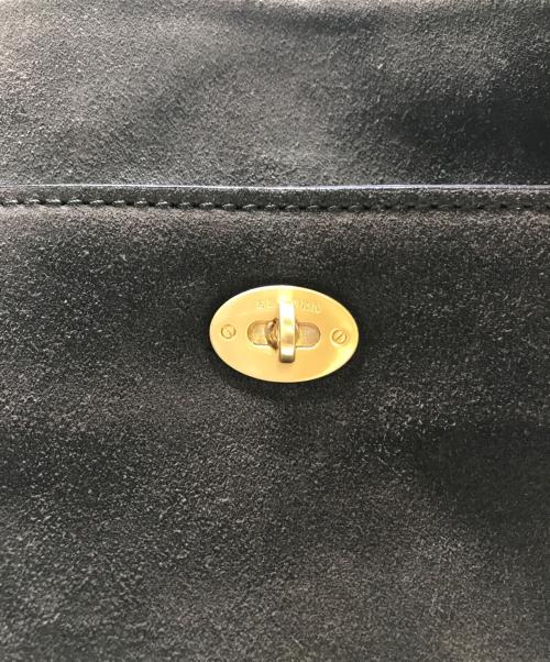 ELBORN（エルボルン）ELBORN (エルボルン) Momet Suede Tote Bag ブラウンの古着・服飾アイテム