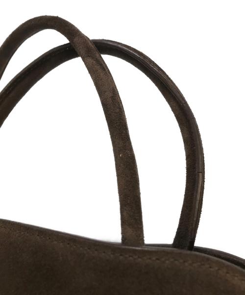 ELBORN（エルボルン）ELBORN (エルボルン) Momet Suede Tote Bag ブラウンの古着・服飾アイテム