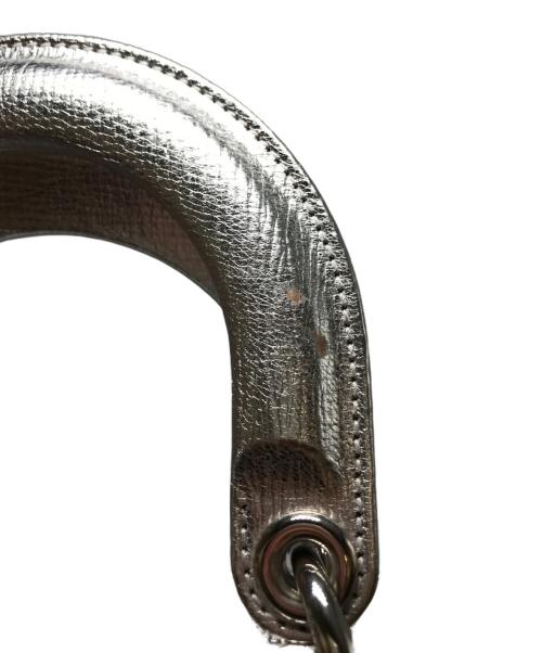 Christian Dior（クリスチャン ディオール）Christian Dior (クリスチャン ディオール) マイレディーディオール カナージュ ハンドバッグ スモール シルバーの古着・服飾アイテム