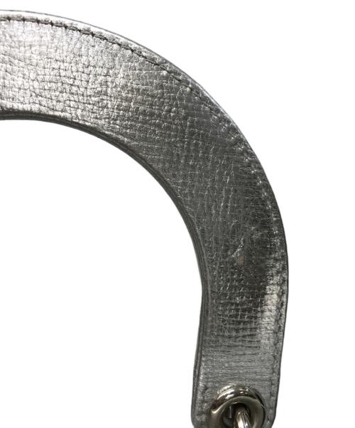 Christian Dior（クリスチャン ディオール）Christian Dior (クリスチャン ディオール) マイレディーディオール カナージュ ハンドバッグ スモール シルバーの古着・服飾アイテム