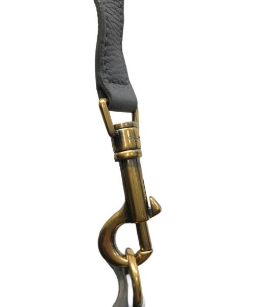 CELINE（セリーヌ）CELINE (セリーヌ) ラゲージ ナノショッパー ハンドバッグ ドラムカーフスキン グレーの古着・服飾アイテム