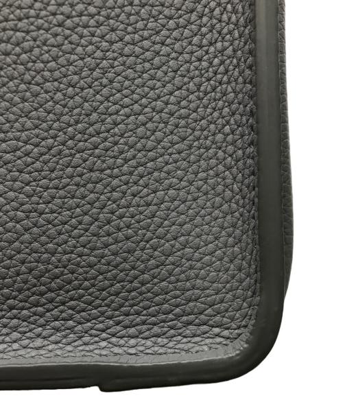 CELINE（セリーヌ）CELINE (セリーヌ) ラゲージ ナノショッパー ハンドバッグ ドラムカーフスキン グレーの古着・服飾アイテム