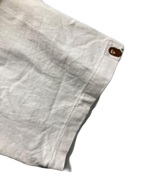 SAINT MICHAEL（セントマイケル）SAINT MICHAEL (セントマイケル) A BATHING APE (ア ベイシング エイプ) GENERATION BAPE SS TEE ホワイト サイズ:Ⅼの古着・服飾アイテム