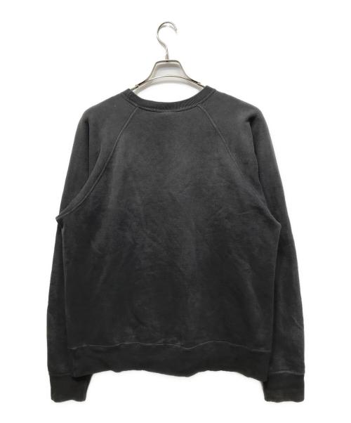 SAINT MICHAEL（セントマイケル）SAINT MICHAEL (セントマイケル) ARIES (アリーズ) ARS CREW SWEAT/ST ブラック サイズ:XLの古着・服飾アイテム