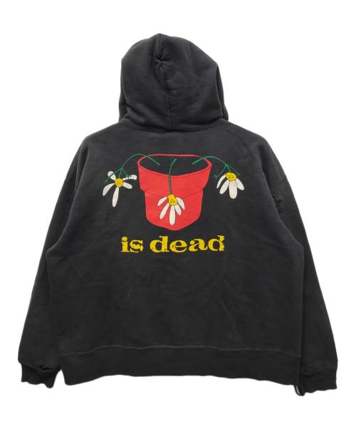 SAINT MICHAEL（セントマイケル）SAINT MICHAEL (セントマイケル) HOODIE DE LA SOUL ブラック サイズ:XLの古着・服飾アイテム