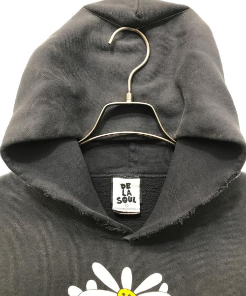 SAINT MICHAEL（セントマイケル）SAINT MICHAEL (セントマイケル) HOODIE DE LA SOUL ブラック サイズ:XLの古着・服飾アイテム