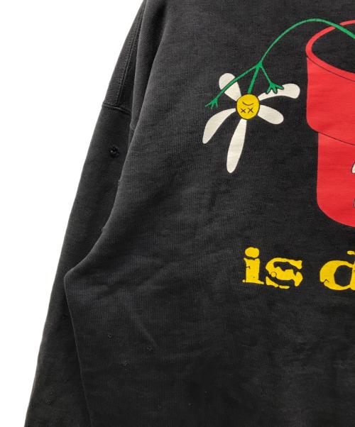 SAINT MICHAEL（セントマイケル）SAINT MICHAEL (セントマイケル) HOODIE DE LA SOUL ブラック サイズ:XLの古着・服飾アイテム