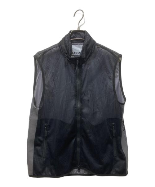 Marmot Capital（マーモット キャピタル）MARMOT CAPITAL (マーモット キャピタル) PERTEX FRONT MESH COMBI VEST ブラック×グレー サイズ:SIZE Sの古着・服飾アイテム
