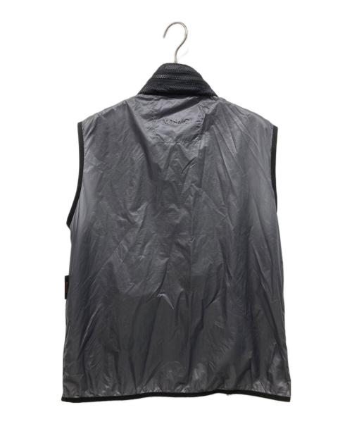 Marmot Capital（マーモット キャピタル）MARMOT CAPITAL (マーモット キャピタル) PERTEX FRONT MESH COMBI VEST ブラック×グレー サイズ:SIZE Sの古着・服飾アイテム