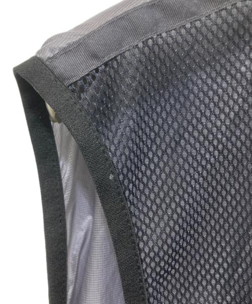 Marmot Capital（マーモット キャピタル）MARMOT CAPITAL (マーモット キャピタル) PERTEX FRONT MESH COMBI VEST ブラック×グレー サイズ:SIZE Sの古着・服飾アイテム