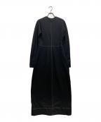 TODAYFULトゥデイフル）の古着「Jersey Balloon Dress（ジャージーバルーン ドレス）12220317 / ワンピース」｜ブラック