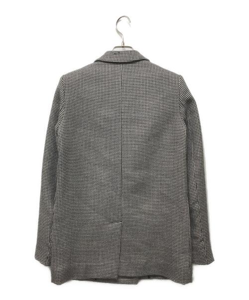 STELLA McCARTNEY（ステラマッカートニー）STELLA McCARTNEY (ステラマッカートニー) グレンチェックダブルブレスト ウールジャケット グレー サイズ:36の古着・服飾アイテム