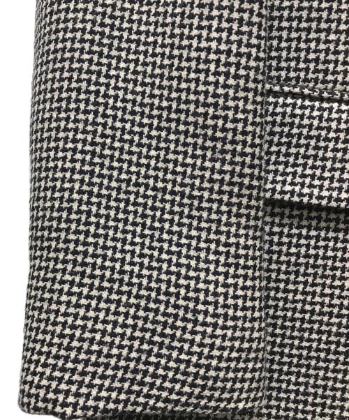 STELLA McCARTNEY（ステラマッカートニー）STELLA McCARTNEY (ステラマッカートニー) グレンチェックダブルブレスト ウールジャケット グレー サイズ:36の古着・服飾アイテム