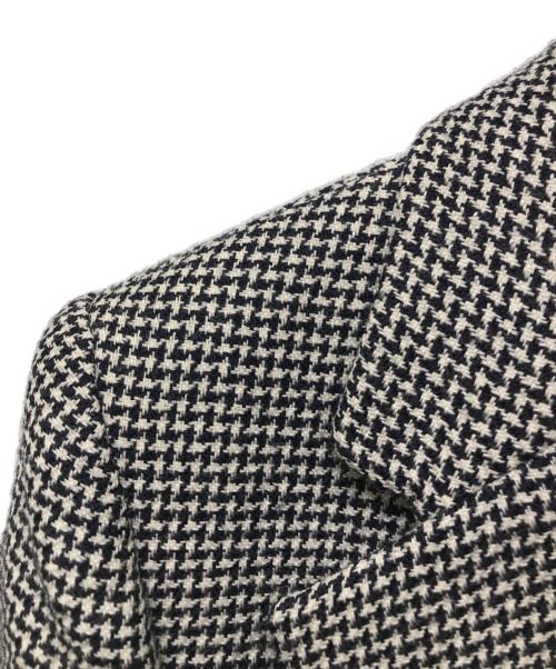 STELLA McCARTNEY（ステラマッカートニー）STELLA McCARTNEY (ステラマッカートニー) グレンチェックダブルブレスト ウールジャケット グレー サイズ:36の古着・服飾アイテム