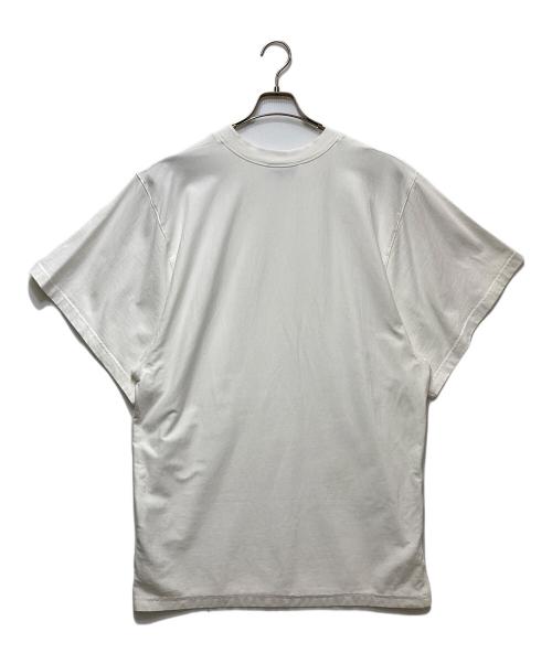 Hed Mayner（ヘド メイナー）Hed Mayner (ヘド メイナー) Embroidered T-Shirt　HMMA70007R ホワイト サイズ:Mの古着・服飾アイテム