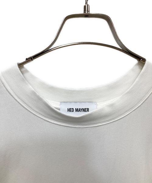 Hed Mayner（ヘド メイナー）Hed Mayner (ヘド メイナー) Embroidered T-Shirt　HMMA70007R ホワイト サイズ:Mの古着・服飾アイテム