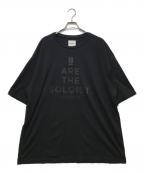 TAKAHIROMIYASHITA TheSoloIst.×UNDERCOVERタカヒロミヤシタ ザソロイスト×アンダーカバー）の古着「ロゴプリント半袖Tシャツ」｜ブラック