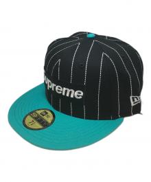 SUPREME×New Era×MLB（シュプリーム×ニューエラ×エムエルビー）の古着「MLB Teams Box Logo Cap」｜ブラック