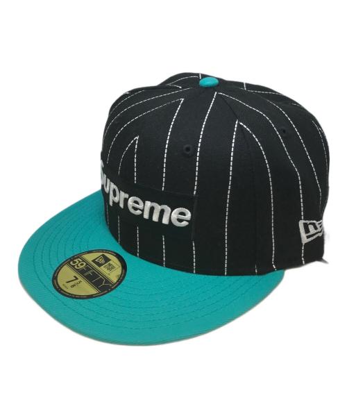 SUPREME（シュプリーム）Supreme (シュプリーム) New Era (ニューエラ) MLB (エムエルビー) MLB Teams Box Logo Cap ブラックの古着・服飾アイテム